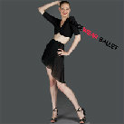Sexy Asymmetry Chiffon Dancewear Ballet Dress Ballet Skirt